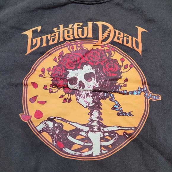 Vintage Grateful Dead Sweatshirt Womens XL Cropped Y2K - Picture 2 of 10